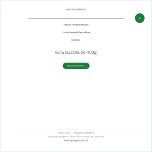 ViaNutry Temperos Naturais (Linha Completa) — Sem Aditivos Químicos